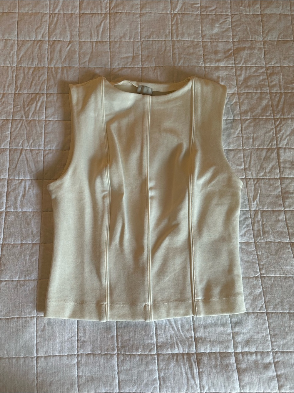 Maeve Seamed Shell Top
